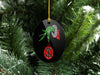 Grinch Hand Hippie, Christmas Ornament, Christmas Gift