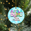 Hippie Dwarfs Merry Christmas, Christmas Ornament, Christmas Gift