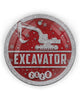 Excavator Christmas Round Ornament Circle Ornament, Christmas Ornament, Christmas Gift