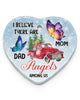 Butterfly I Believe Ornament Heart Ornament, Christmas Ornament, Christmas Gift