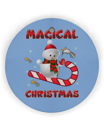 Golf Magical Christmas Mug 241120 Circle Ornament, Christmas Ornament, Christmas Gift
