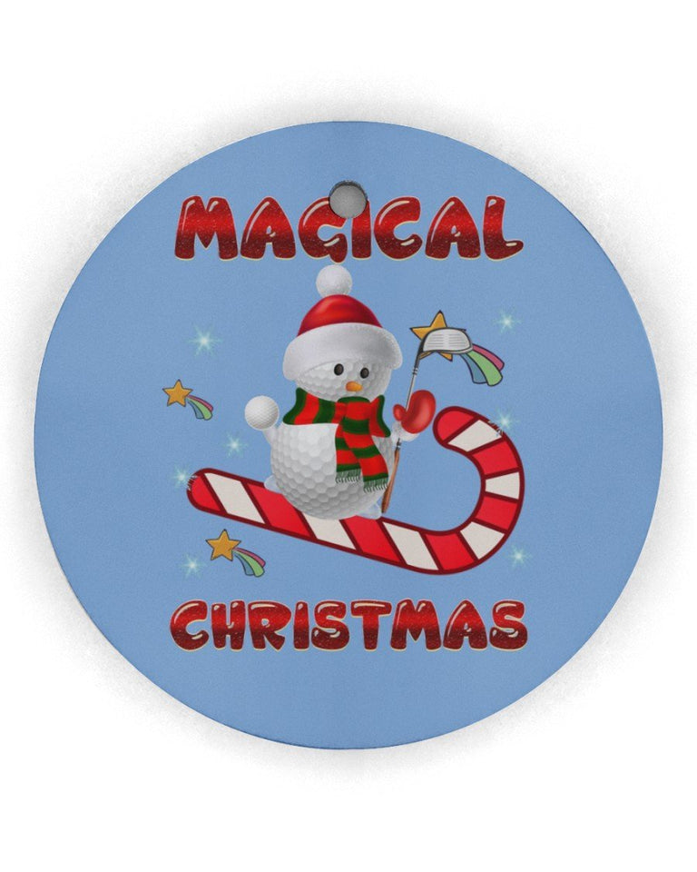 Golf Magical Christmas Mug 241120 Circle Ornament, Christmas Ornament, Christmas Gift
