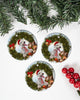 Bedlington Terrier Ringbell Gift For You Circle Ornament, Christmas Ornament, Christmas Gift