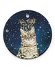 Cat You Light Up My Life Circle Ornament, Christmas Ornament, Christmas Gift
