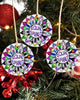 Equal Humanlity Circle Ornament, Christmas Ornament, Christmas Gift