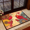 Amazing Cardinal Welcome Mat House Warming Gift Home Decor Funny