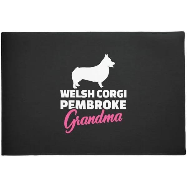 Welsh Corgi Grandma Welcome Mat House Warming Gift Home Decor