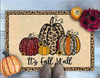 It's Fall Autumn Thanksgiving Y'all Indoor Outdoor Doormat Floor