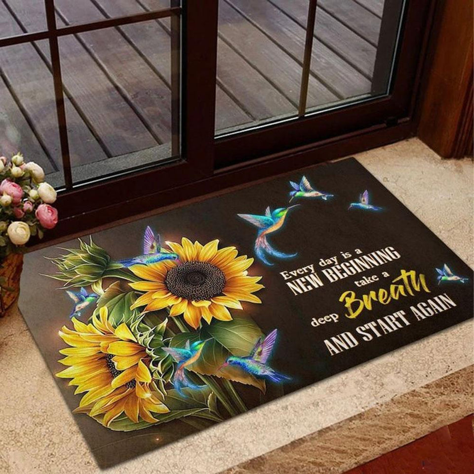 Memorial Sunflowers and Hummingbird Every Day Indoor and Outdoor