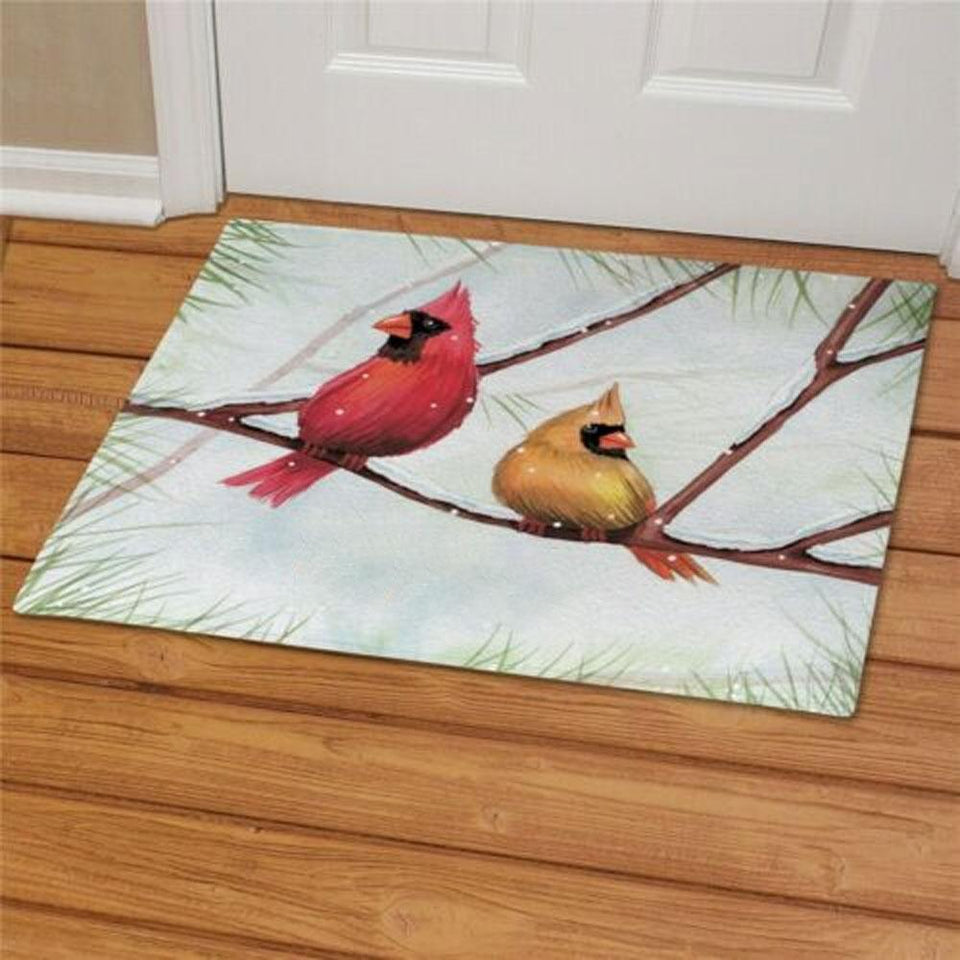 Cardinals Memorial Funny Gift Ideas Floor Rug Housewarming Gift