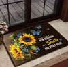Butterfly Every Day is a New Beginning Sunflower Home Decor