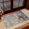 Memorial Cardinal Indoor Outdoor Doormat Floor Mat Funny Gift