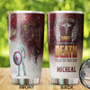 Personalized I Battle the Angel of Death Stainless Steel Tumbler - General Tumbler view #7