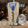 Camellia Personalized Boyscouts Of American Uniform Stainless Steel Tumbler - Double-Walled Insulation Travel Thermal Cup With Lid Gift For Boy Scouts Teenager