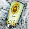 Camellia Personalized Sunflower Boyscouts American You Are My Sunshine Stainless Steel Tumbler - Double-Walled Insulation Travel Thermal Cup With Lid Gift For Boy Scouts Teenager