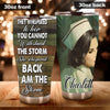 Personalized Nurse I Am the Storm Stainless Steel Tumbler - General Tumbler view #4