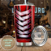 Camellia Personalized Shoes Lace Red Sneakers Star Vintage Graphic Stainless Steel Tumbler - Double-Walled Insulation Travel Thermal Cup With Lid Gift For Teenager Birthday