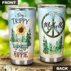 Personalized Stay Trippy Little Hippie Vintage Stainless Steel - General Tumbler view #5