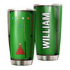 Personalized Billiards Balls Pool Player Graphics Stainless - General insulated stainless steel tumbler drinkware preview