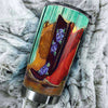 Personalized Hippie Cowboy Boots Painting Vintage Graphic - durable hot & cold beverage tumbler view #3