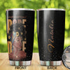 Personalized Unapologetically Dope Afro Girl Black Women - General Tumbler view #7