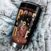 Personalized Unapologetically Dope Afro Girl Black Women - durable hot & cold beverage tumbler view #3