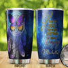Camellia Personalized Butterfly They Walk Beside Us Missing Quote Stainless Steel Tumbler - Double-Walled Insulation Thermal Cup With Lid Gift For Memorial Day