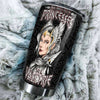 Camellia Personalized Viking Warrior Princesses Be A Valkyrie Stainless Steel Tumbler - Double-Walled Insulation Travel Thermal Cup With Lid Gift For Girl Women Viking Lover