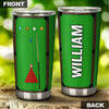Personalized Billiards Balls Pool Player Graphics Stainless - General Tumbler view #5
