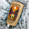 Personalized Salem Sanctuary for Wayward Cats Black Cat Skull - durable hot & cold beverage tumbler view #3