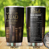 Personalized That's What I Do I Read Know Things Stainless Steel - General Tumbler view #7