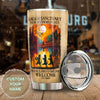 Personalized Salem Sanctuary for Wayward Cats Black Cat Skull - Cat Lovers Tumbler view #6