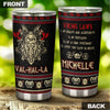 Personalized Viking Law Metal Berserker Warrior Stainless Steel - General Tumbler view #5