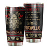 Personalized Viking Law Metal Berserker Warrior Stainless Steel - General insulated stainless steel tumbler drinkware preview