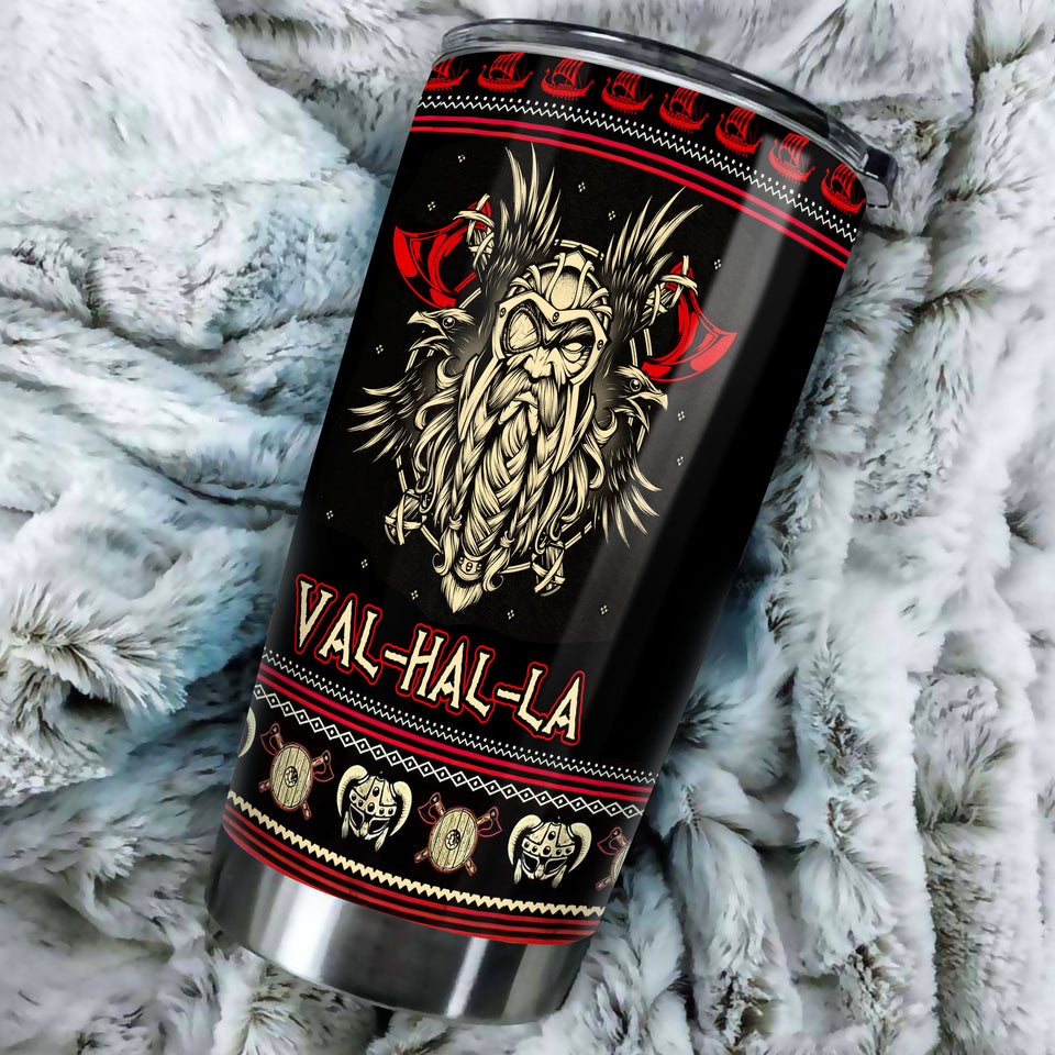 Personalized Viking Law Metal Berserker Warrior Stainless Steel - durable hot & cold beverage tumbler view #3