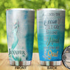Personalized Mermaid Into the Ocean Stainless Steel Tumbler - General Tumbler view #7