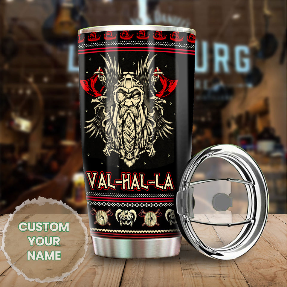 Personalized Viking Law Metal Berserker Warrior Stainless Steel - General Tumbler view #6