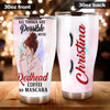 Personalized All Things Possible With Redhead Mascara Coffee - General Tumbler view #4