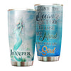 Personalized Mermaid Into the Ocean Stainless Steel Tumbler - General insulated stainless steel tumbler drinkware preview