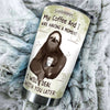 Camellia Personalized Sloth Coffee And I Are Having Moment Stainless Steel Tumbler - Double-Walled Insulation Coffee Thermal Cup With Lid Gift For Sloth Animal Lover