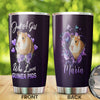 Camellia Personalized Hamster Just A Girl Loves Guinea Pigs Stainless Steel Tumbler - Double-Walled Insulation Travel Thermal Cup With Lid Gift For Guinea Pigs Hammy Lover Girl