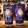 Camellia Personalized Hamster Just A Girl Loves Guinea Pigs Stainless Steel Tumbler - Double-Walled Insulation Travel Thermal Cup With Lid Gift For Guinea Pigs Hammy Lover Girl