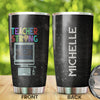 Personalized Teacher Strong No Matter Distance Pandemic - General Tumbler view #7