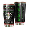 Personalized Santa Viking Skulls and Bodies Valhalla Stainless - General insulated stainless steel tumbler drinkware preview