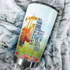Camellia Personalized Colorful Tractor Farm Girl Farming Stainless Steel Tumbler - Double-Walled Insulation Travel Thermal Cup With Lid Gift For Farmer Tractor Lover
