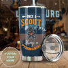Personalized Once a Scout Always Pyromaniac Campfire Stainless - General Tumbler view #6