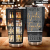 Camellia Personalized Might Be Water Might Be Tequila Wine Bar Stainless Steel Tumbler - Double-Walled Insulation Wine Thermal Cup With Lid Gift For Alcohol Lover Wine Drinker