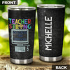 Personalized Teacher Strong No Matter Distance Pandemic - General Tumbler view #5