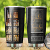 Camellia Personalized Might Be Water Might Be Tequila Wine Bar Stainless Steel Tumbler - Double-Walled Insulation Wine Thermal Cup With Lid Gift For Alcohol Lover Wine Drinker