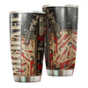 Camellia Personalized Everybody Is Plumber Until Skeleton Stainless Steel Tumbler - Double-Walled Insulation Thermal Cup With Lid